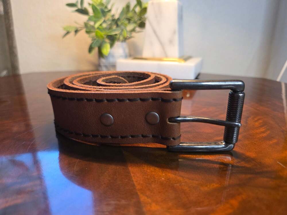 Bill Adler Genuine Leather Casual Belt P-23811